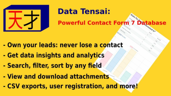 Data Tensai for Contact Form 7