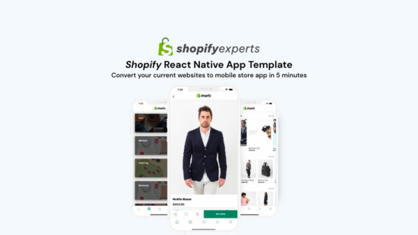Shopify React Native App Template For iOS & Android
