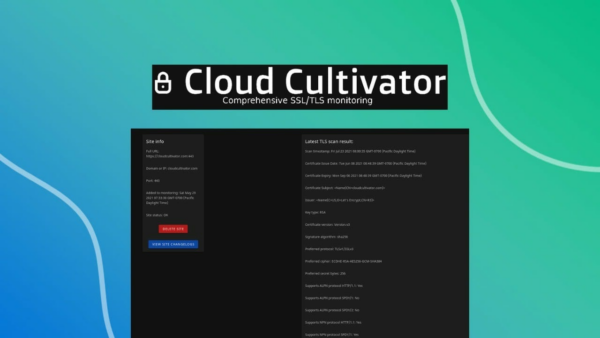 Cloud Cultivator