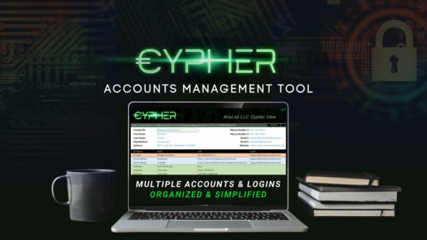 CYPHER - Login & Password Manager