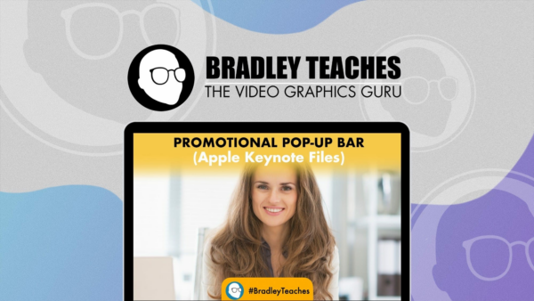 Promotional pop-up bar