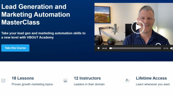 Lead Generation and Marketing Automation Masterclass
