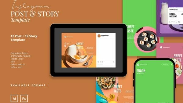 Stylist Colorful Food Instagram