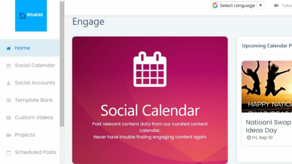 Wolvatar Social Media Marketing Software