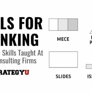 Think Like A Strategy Consultant Course