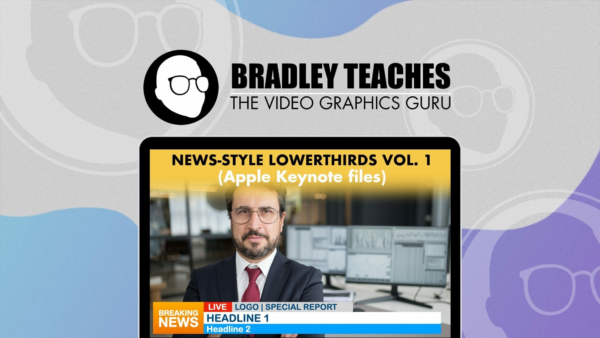 News-style Lower Thirds Vol. 1